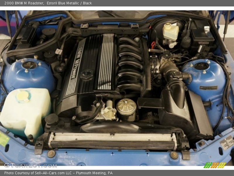 Estoril Blue Metallic / Black 2000 BMW M Roadster