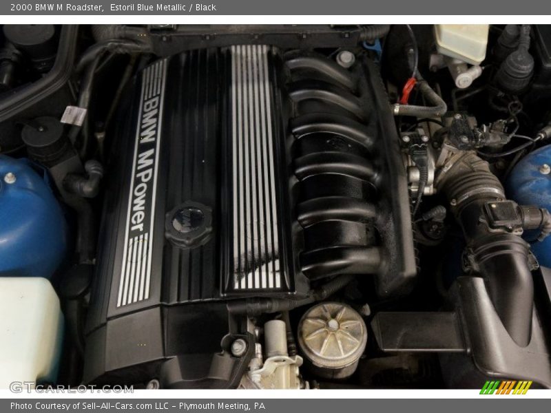 Estoril Blue Metallic / Black 2000 BMW M Roadster