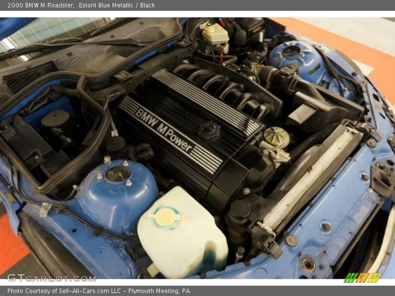 Estoril Blue Metallic / Black 2000 BMW M Roadster
