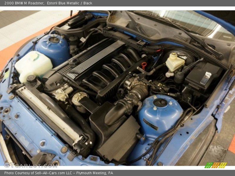 Estoril Blue Metallic / Black 2000 BMW M Roadster