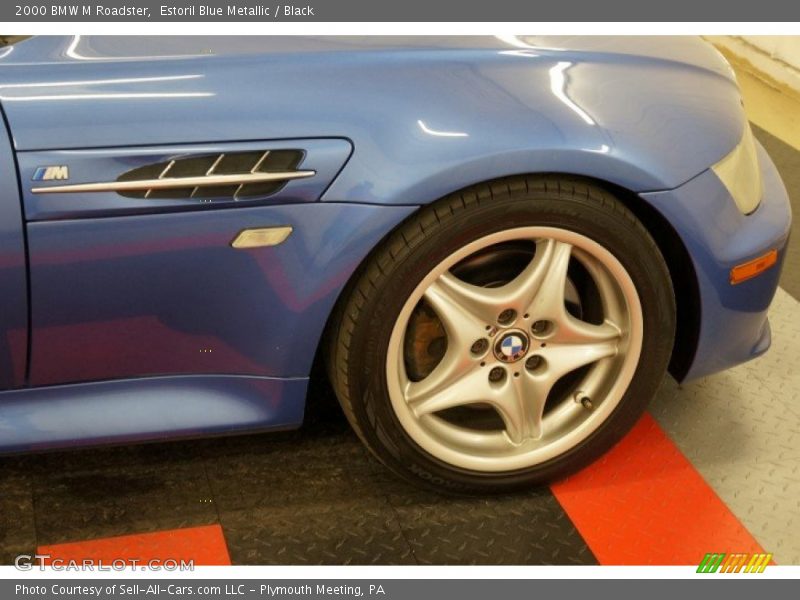 Estoril Blue Metallic / Black 2000 BMW M Roadster