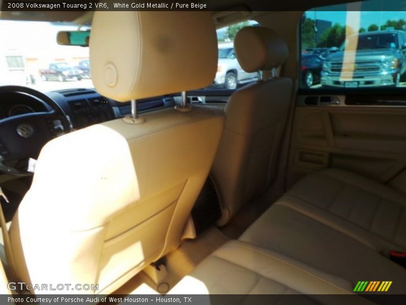White Gold Metallic / Pure Beige 2008 Volkswagen Touareg 2 VR6