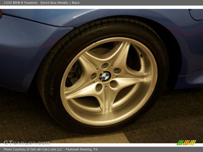 Estoril Blue Metallic / Black 2000 BMW M Roadster