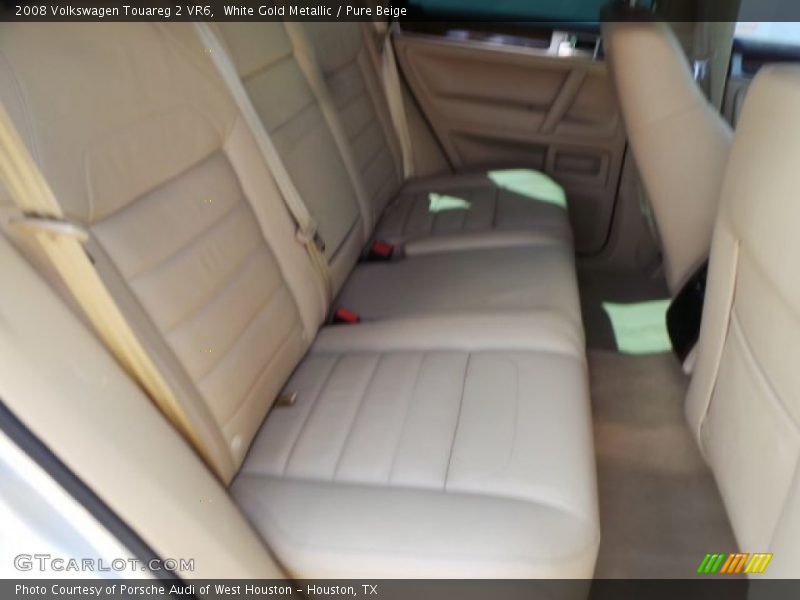 White Gold Metallic / Pure Beige 2008 Volkswagen Touareg 2 VR6