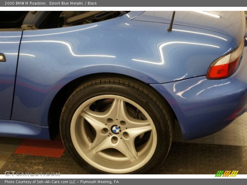 Estoril Blue Metallic / Black 2000 BMW M Roadster