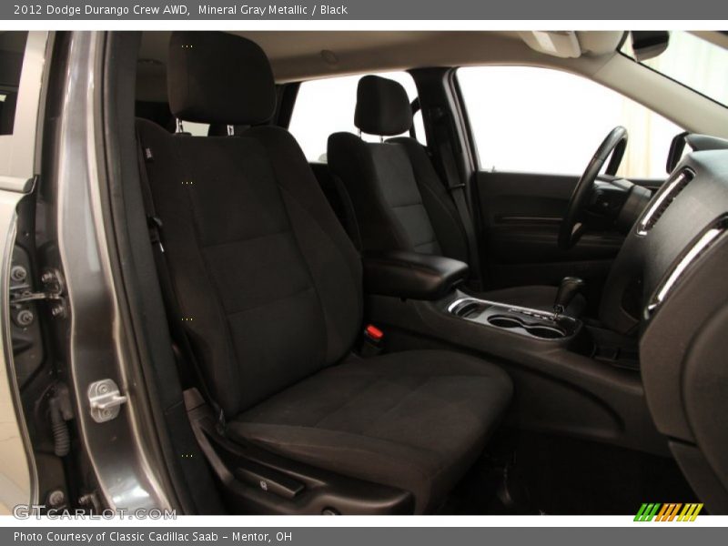 Mineral Gray Metallic / Black 2012 Dodge Durango Crew AWD