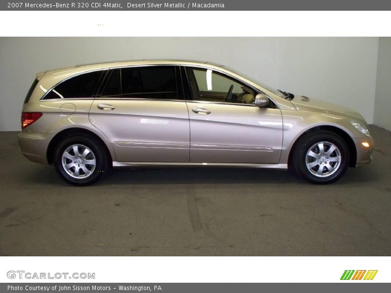 Desert Silver Metallic / Macadamia 2007 Mercedes-Benz R 320 CDI 4Matic