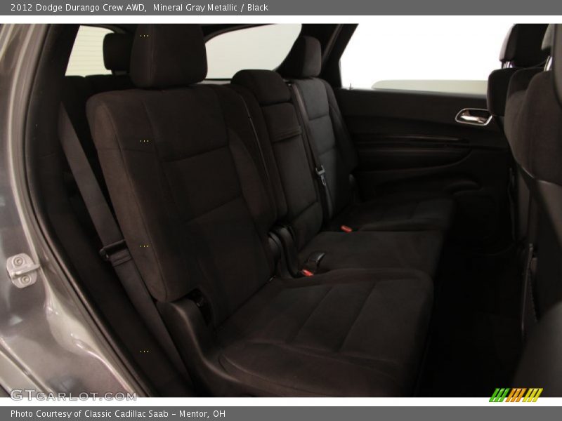 Mineral Gray Metallic / Black 2012 Dodge Durango Crew AWD