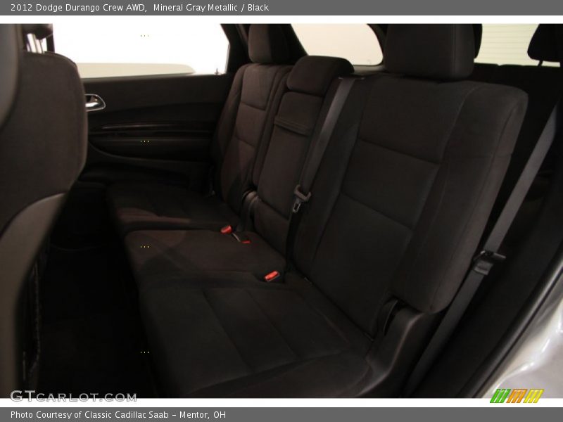 Mineral Gray Metallic / Black 2012 Dodge Durango Crew AWD