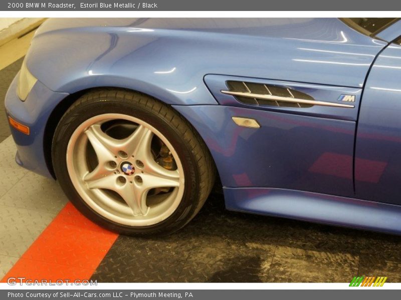 Estoril Blue Metallic / Black 2000 BMW M Roadster