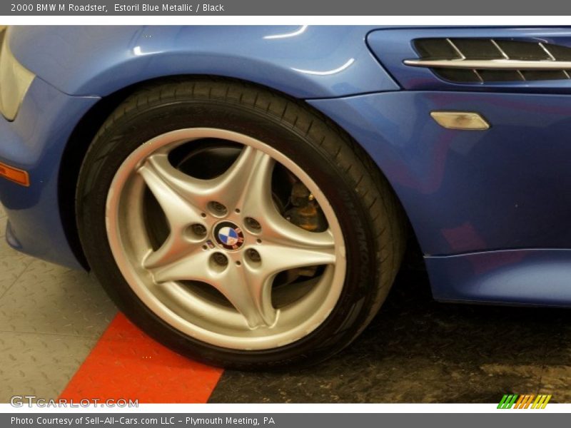 Estoril Blue Metallic / Black 2000 BMW M Roadster
