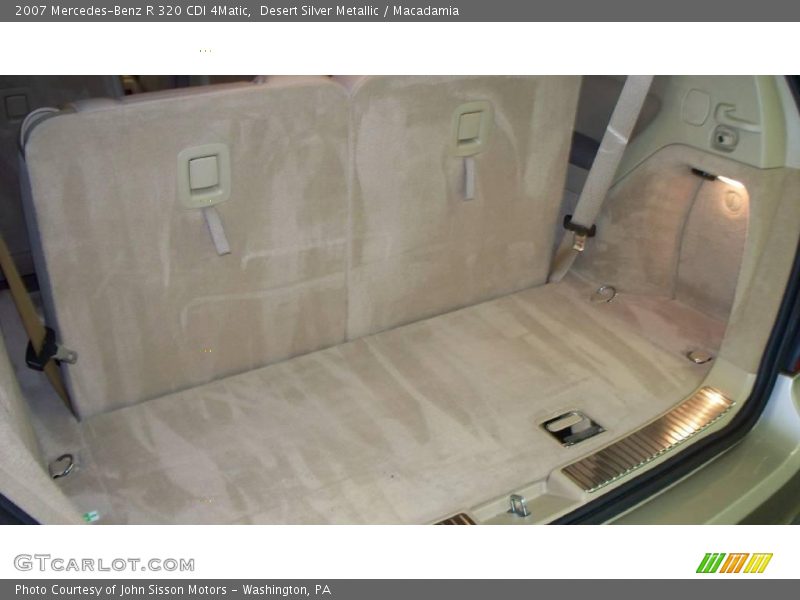 Desert Silver Metallic / Macadamia 2007 Mercedes-Benz R 320 CDI 4Matic