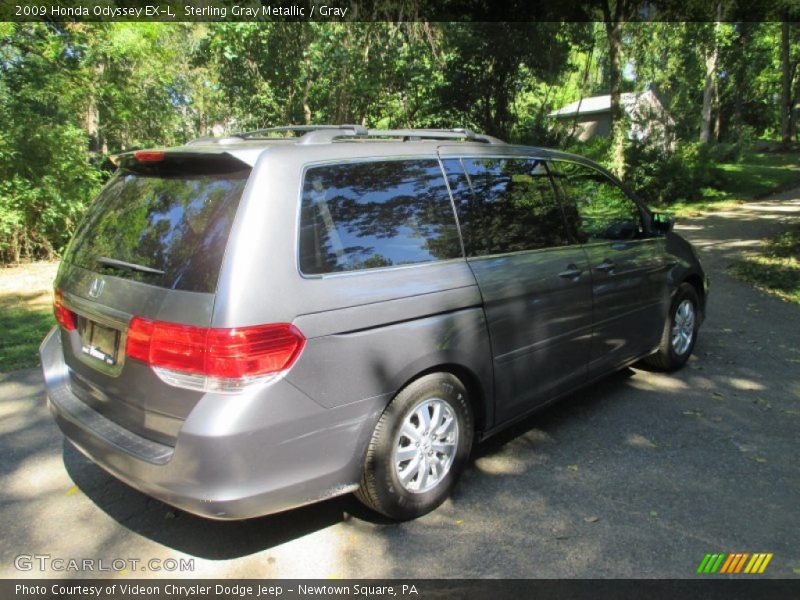 Sterling Gray Metallic / Gray 2009 Honda Odyssey EX-L