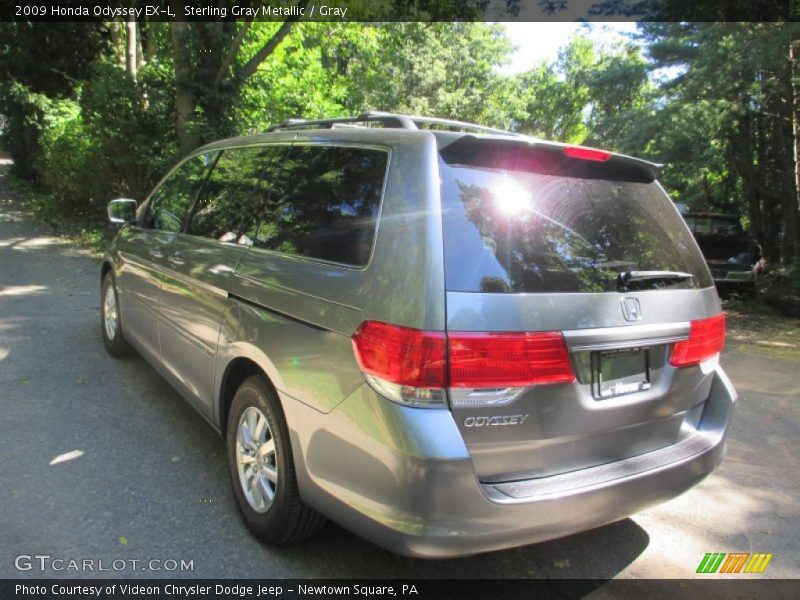 Sterling Gray Metallic / Gray 2009 Honda Odyssey EX-L