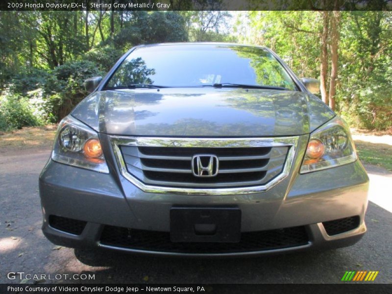 Sterling Gray Metallic / Gray 2009 Honda Odyssey EX-L