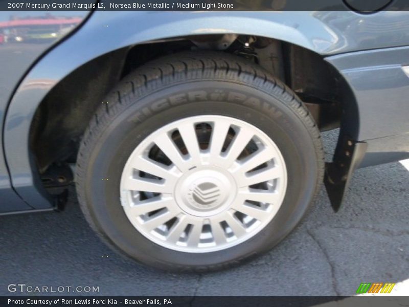 Norsea Blue Metallic / Medium Light Stone 2007 Mercury Grand Marquis LS