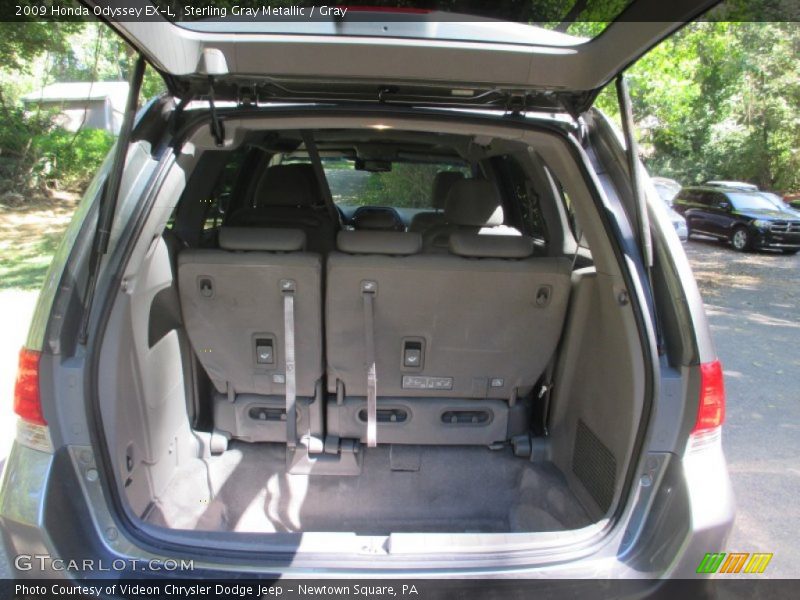 Sterling Gray Metallic / Gray 2009 Honda Odyssey EX-L