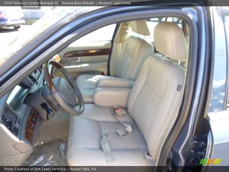 Norsea Blue Metallic / Medium Light Stone 2007 Mercury Grand Marquis LS
