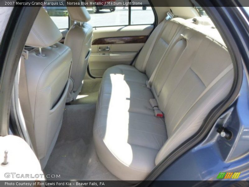 Norsea Blue Metallic / Medium Light Stone 2007 Mercury Grand Marquis LS