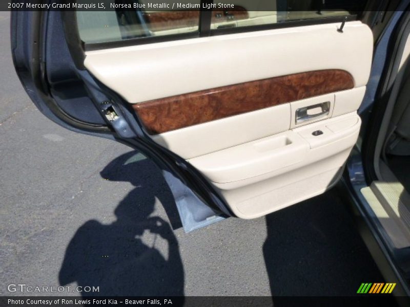 Norsea Blue Metallic / Medium Light Stone 2007 Mercury Grand Marquis LS