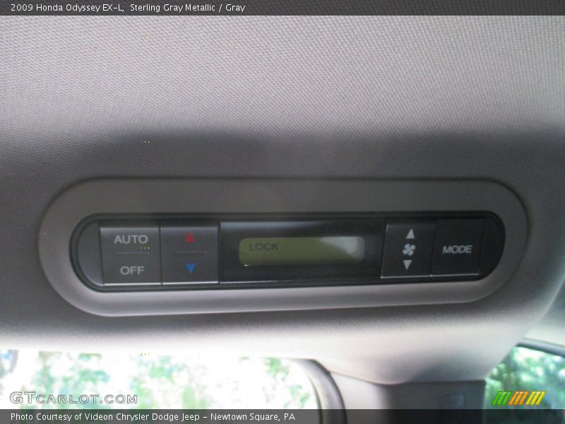 Sterling Gray Metallic / Gray 2009 Honda Odyssey EX-L