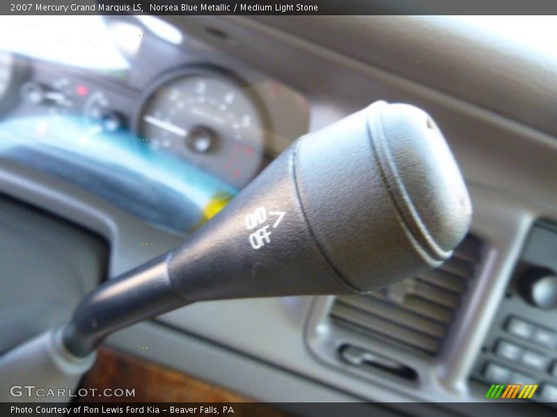 Norsea Blue Metallic / Medium Light Stone 2007 Mercury Grand Marquis LS