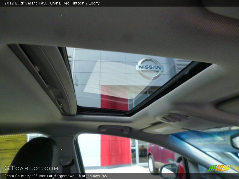 Crystal Red Tintcoat / Ebony 2012 Buick Verano FWD