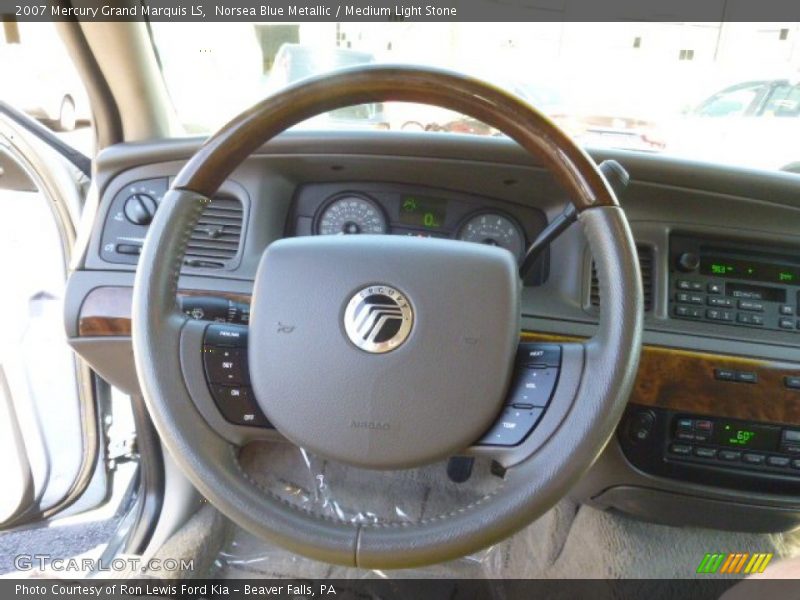 Norsea Blue Metallic / Medium Light Stone 2007 Mercury Grand Marquis LS