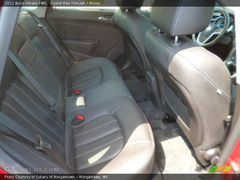 Crystal Red Tintcoat / Ebony 2012 Buick Verano FWD