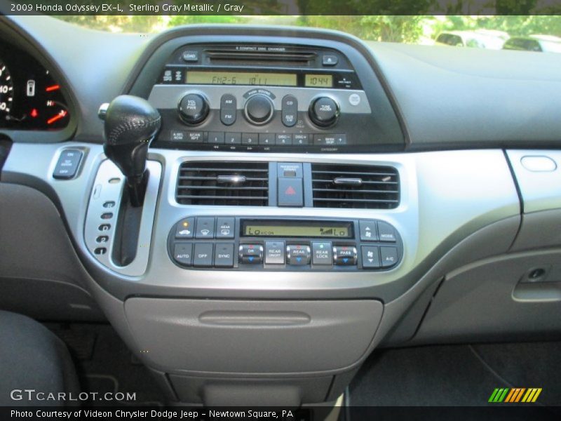 Sterling Gray Metallic / Gray 2009 Honda Odyssey EX-L