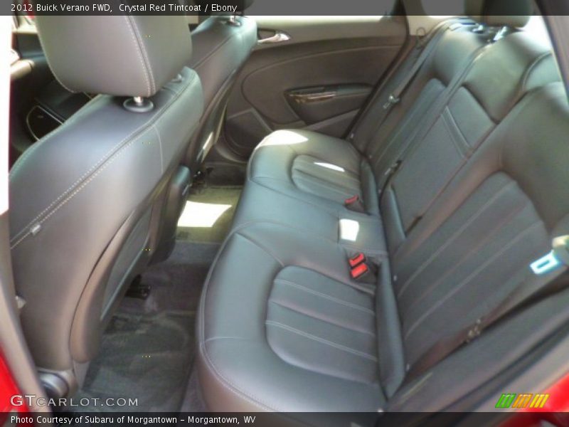 Crystal Red Tintcoat / Ebony 2012 Buick Verano FWD