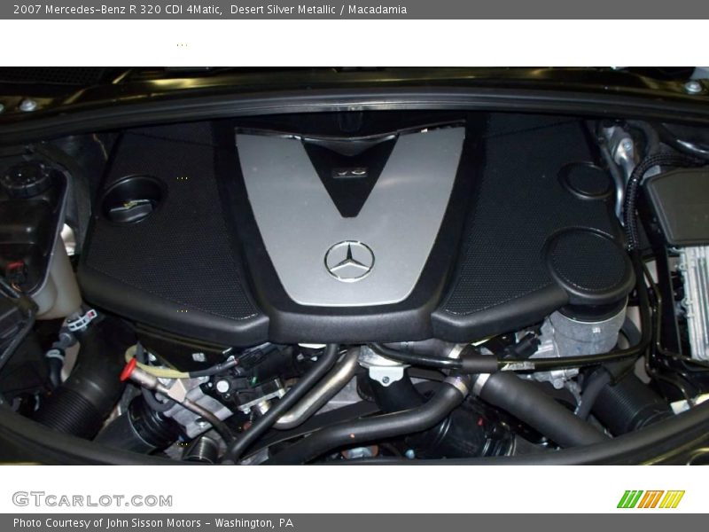 Desert Silver Metallic / Macadamia 2007 Mercedes-Benz R 320 CDI 4Matic