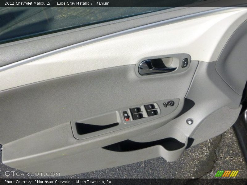 Taupe Gray Metallic / Titanium 2012 Chevrolet Malibu LS