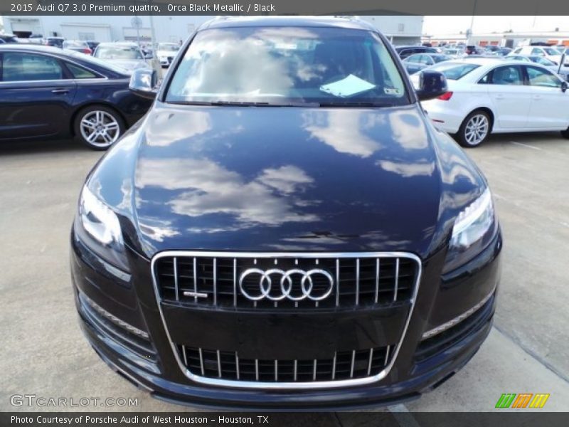 Orca Black Metallic / Black 2015 Audi Q7 3.0 Premium quattro
