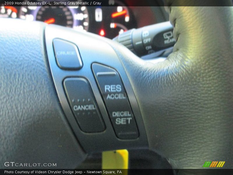 Sterling Gray Metallic / Gray 2009 Honda Odyssey EX-L