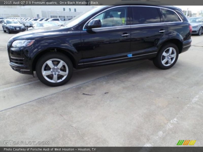 Orca Black Metallic / Black 2015 Audi Q7 3.0 Premium quattro