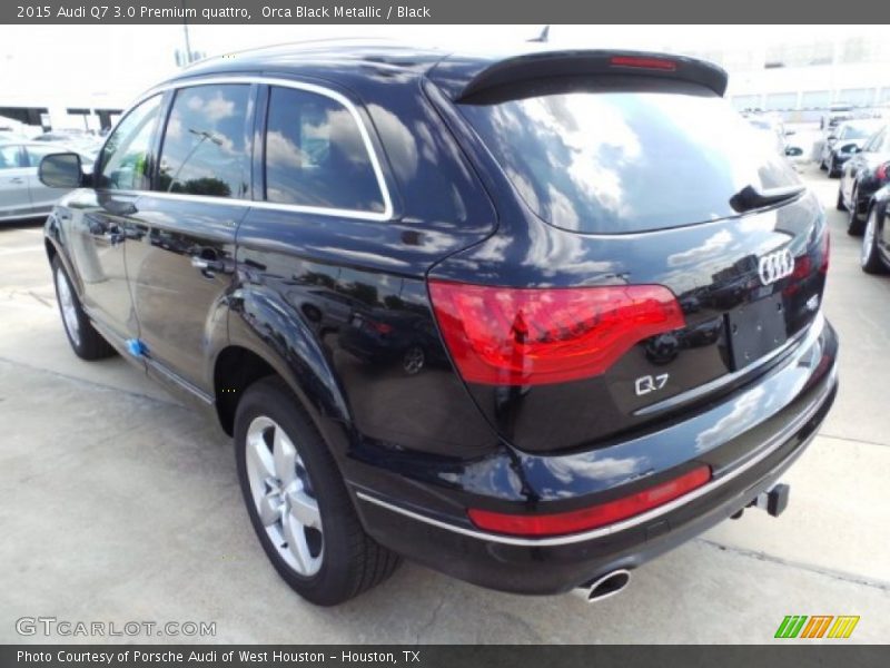 Orca Black Metallic / Black 2015 Audi Q7 3.0 Premium quattro