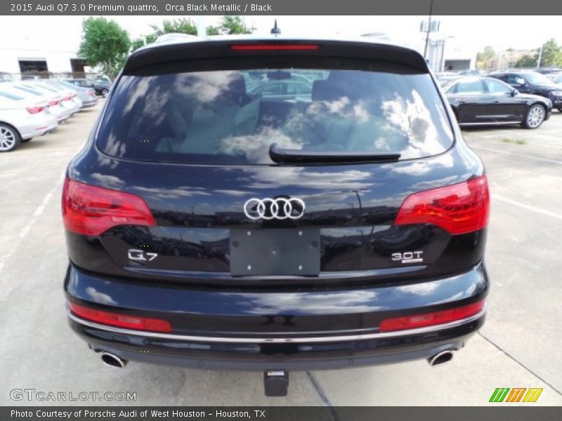 Orca Black Metallic / Black 2015 Audi Q7 3.0 Premium quattro