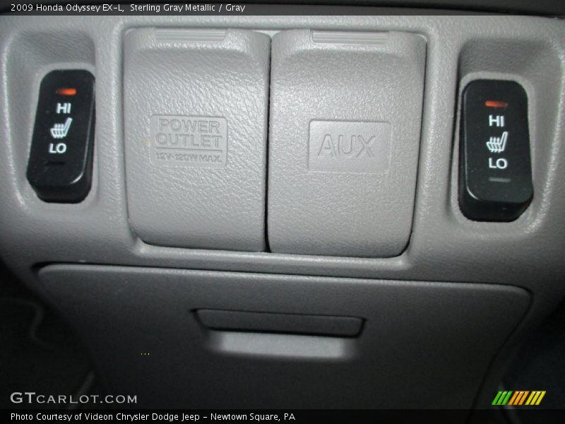 Sterling Gray Metallic / Gray 2009 Honda Odyssey EX-L