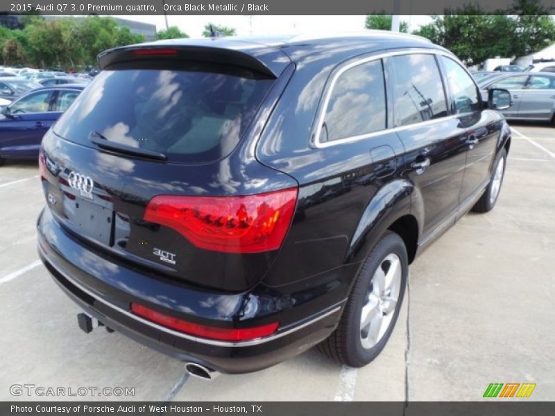 Orca Black Metallic / Black 2015 Audi Q7 3.0 Premium quattro