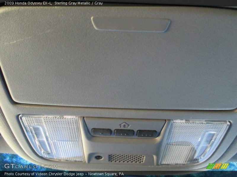Sterling Gray Metallic / Gray 2009 Honda Odyssey EX-L