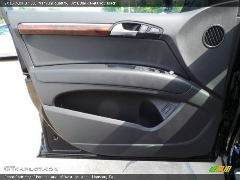 Orca Black Metallic / Black 2015 Audi Q7 3.0 Premium quattro