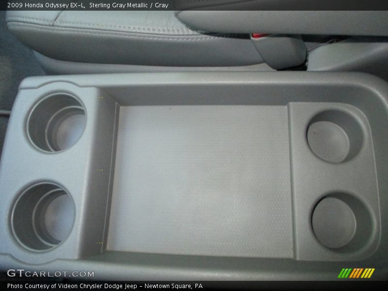 Sterling Gray Metallic / Gray 2009 Honda Odyssey EX-L