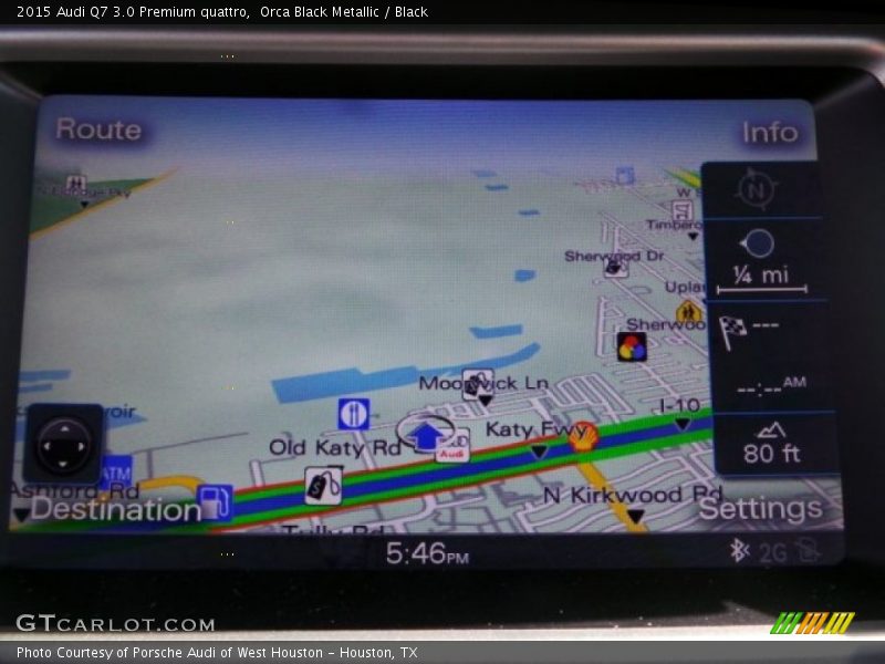 Orca Black Metallic / Black 2015 Audi Q7 3.0 Premium quattro