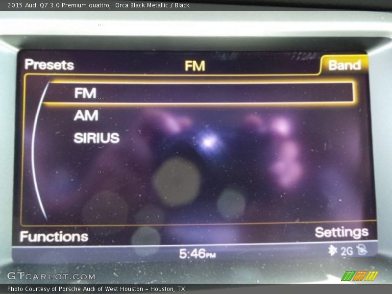 Orca Black Metallic / Black 2015 Audi Q7 3.0 Premium quattro