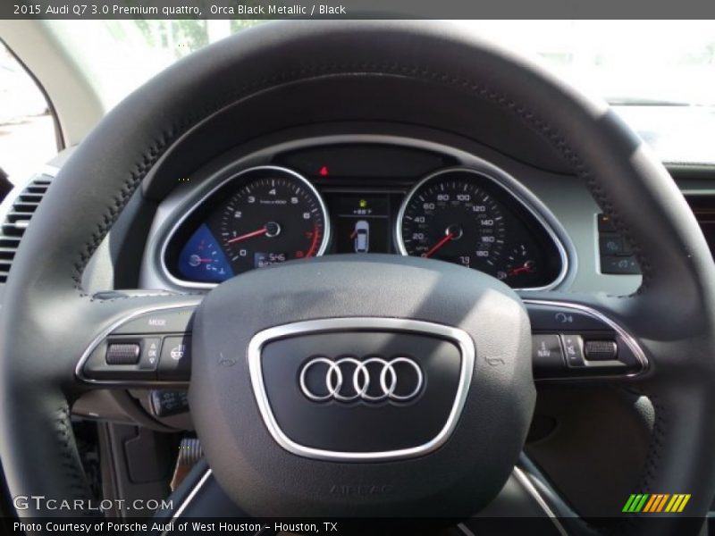 Orca Black Metallic / Black 2015 Audi Q7 3.0 Premium quattro