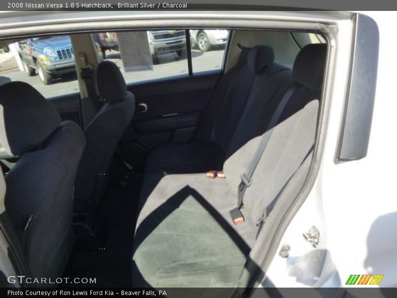 Brilliant Silver / Charcoal 2008 Nissan Versa 1.8 S Hatchback