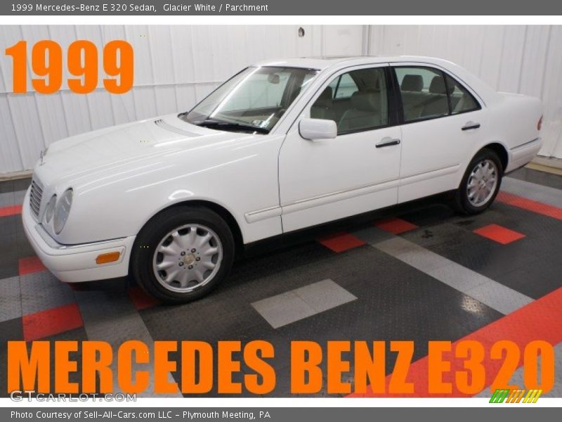 Glacier White / Parchment 1999 Mercedes-Benz E 320 Sedan