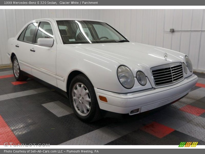 Glacier White / Parchment 1999 Mercedes-Benz E 320 Sedan
