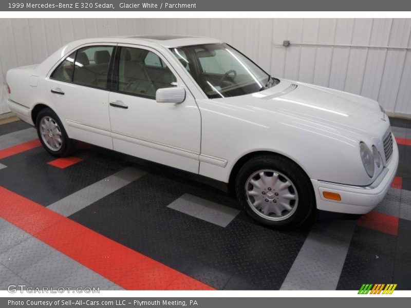Glacier White / Parchment 1999 Mercedes-Benz E 320 Sedan